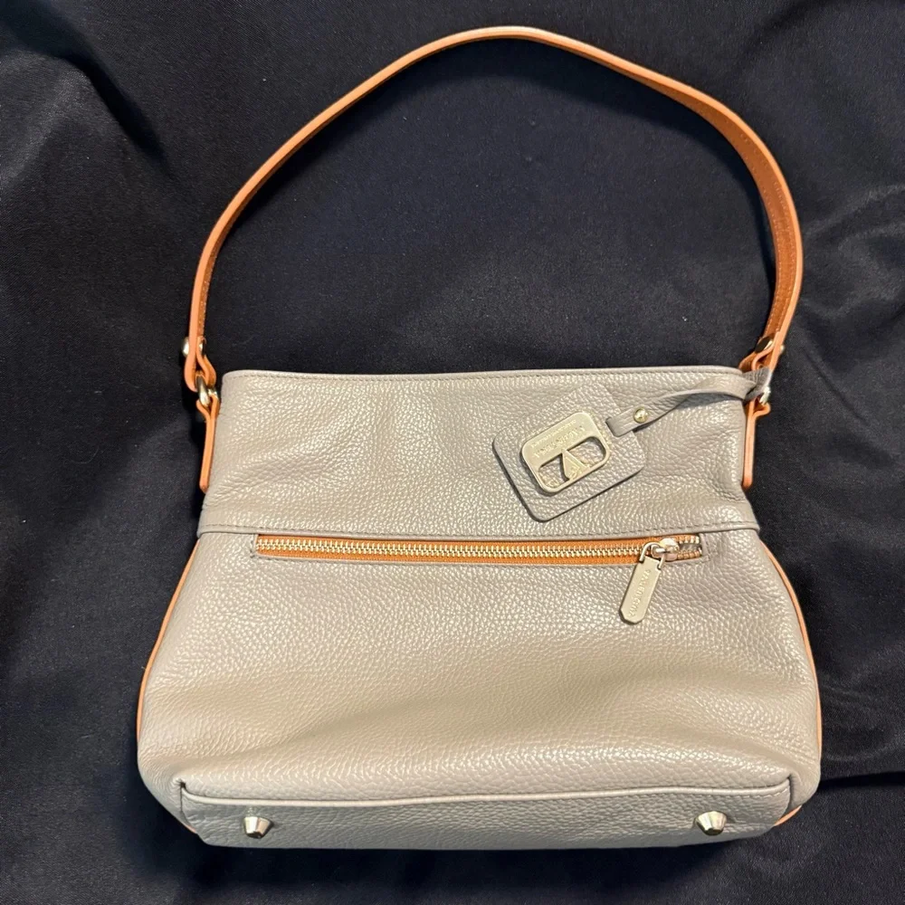Valentina Raffia &‎ Leather Shoulder Bag – Two-Tone Summer Purse Made In Italy